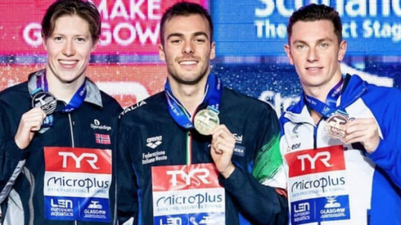 Nuoto: l’ultima di Greg. Paltrinieri è di nuovo campione Europeo in vasca corta