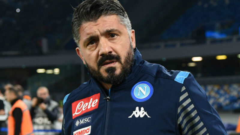 Gattuso rinuncia al proprio stipendio per aiutare lo staff del Napoli