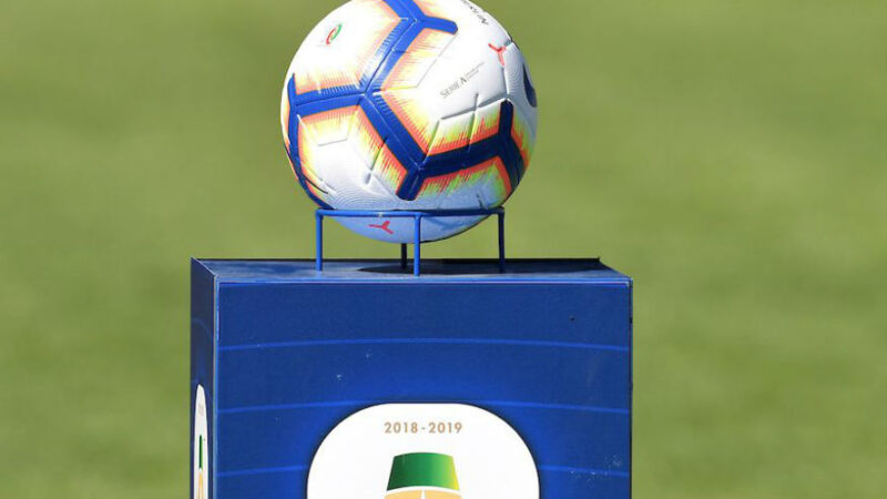 Serie A, tutte le squadre compatte a favore della ripartenza