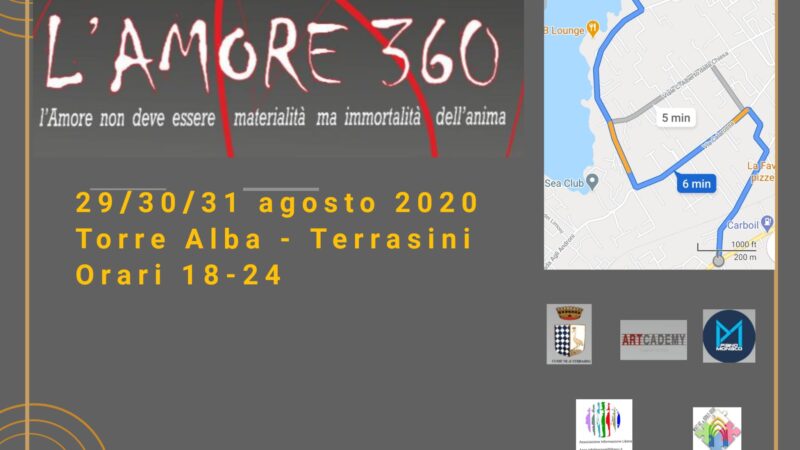 Palermo, “Terrasini in Love, l’Amore 360°”: tre giorni all’insegna dell’arte, della musica e dei libri