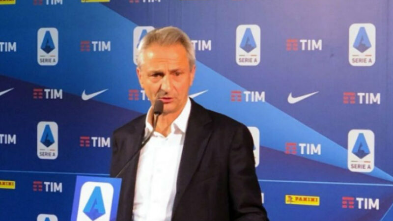 Calcio, positivo il Presidente della Lega Serie A Dal Pino