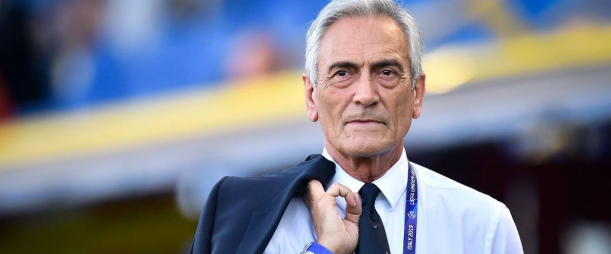 Il Presidente della FIGC: “Spero che da gennaio il calcio ritrovi il pubblico”