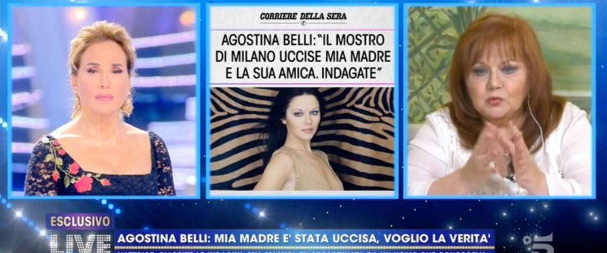 Live, Agostina Belli chiede la riapertura delle indagini per il delitto di sua madre