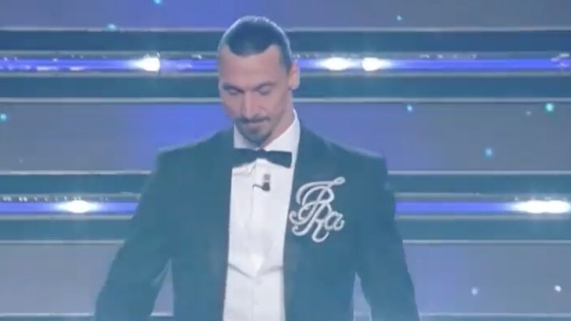 Sanremo, Ibrahimovic: “Sono qui per fare le mie regole”
