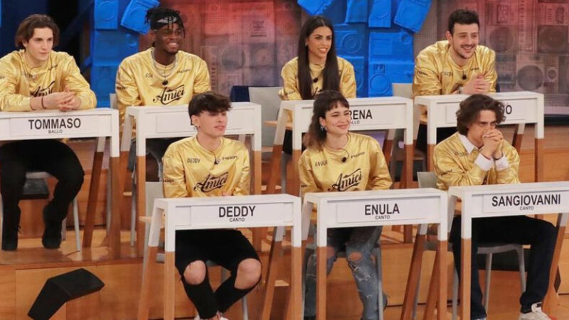 Amici 20,  le squadre dei coach preparano le prime strategie