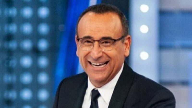 Carlo Conti: nel matrimonio con Francesca c’è lo zampino della Clerici