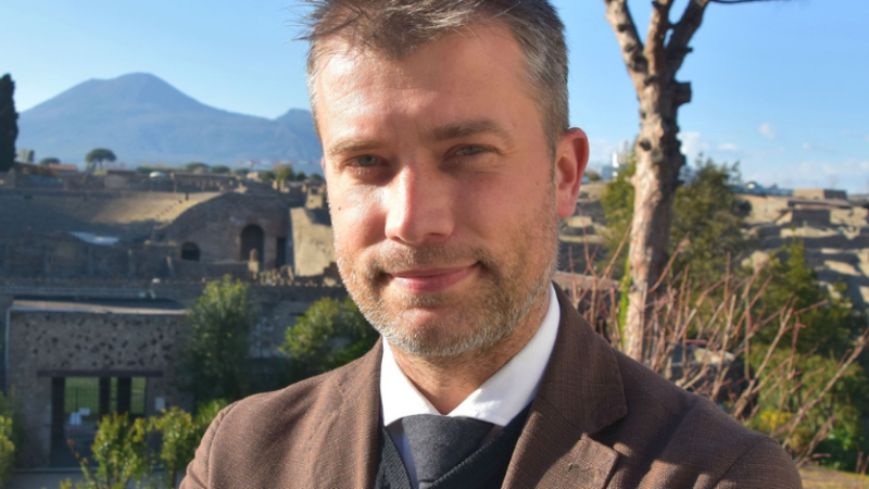 Gabriel Zuchtriegel: il primo giorno del nuovo Direttore del Parco di Pompei