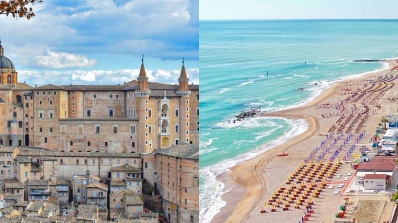 Marche, un museo a cielo aperto tra mare, arte e natura incontaminata
