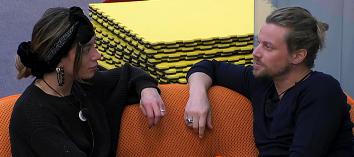 Soleil Sorge e Davide si confrontano sull’attuale situazione in Casa