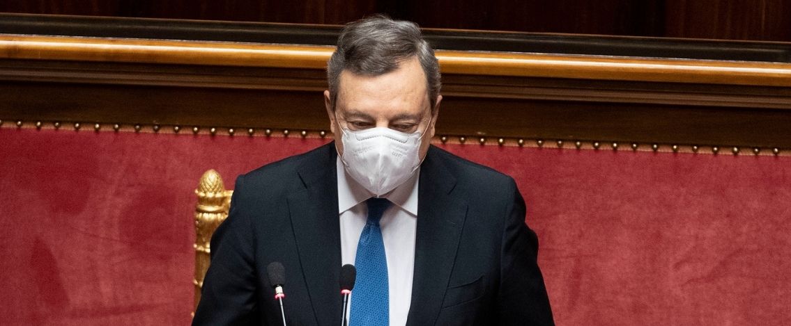 Mario Draghi sente al telefono il presidente ucraino Zelensky