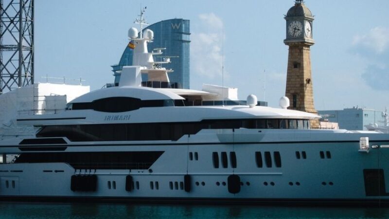 Imperia, sequestrato un panfilo russo di 3,3 milioni di euro
