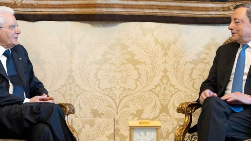 Draghi si reca da Mattarella, le ultime ore del Governo