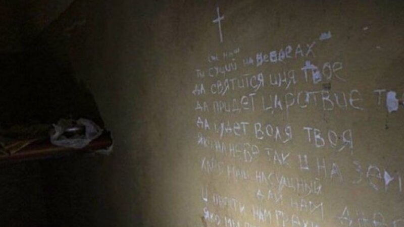 Ucraina, scoperta camera delle torture russe