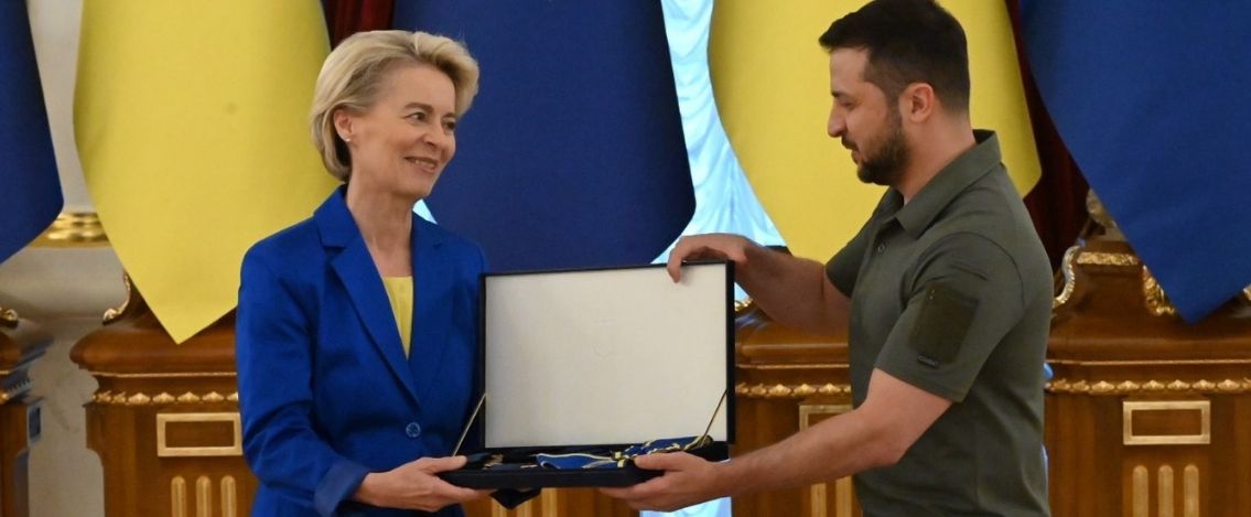 Von der Leyen di nuovo a Kiev, è la terza volta dall’inizio del conflitto