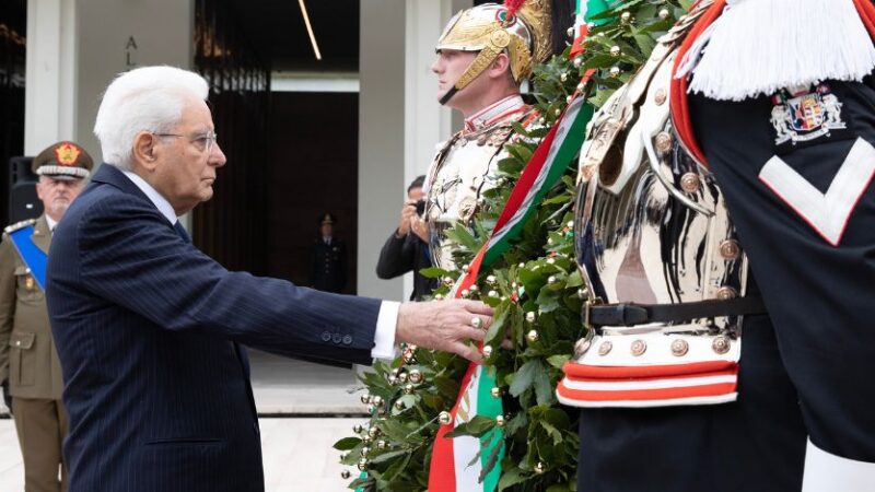 4 Novembre, le parole di Mattarella nel Giorno dell’Unità Nazionale e delle Forze Armate