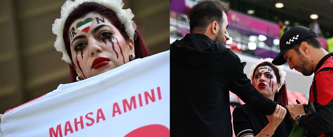 Mondiali del Qatar, sugli spalti le proteste per Masha Amini