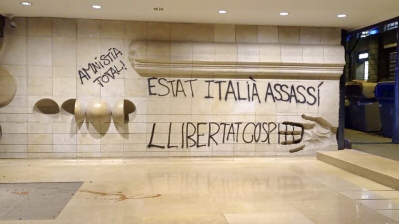 Caso Cospito, manifestazioni a Roma e scontri con le forze dell’ordine