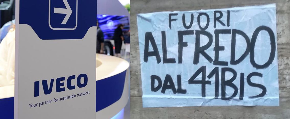 Caso Cospito, rafforzata la sicurezza dopo le minacce ad un imprenditore Iveco