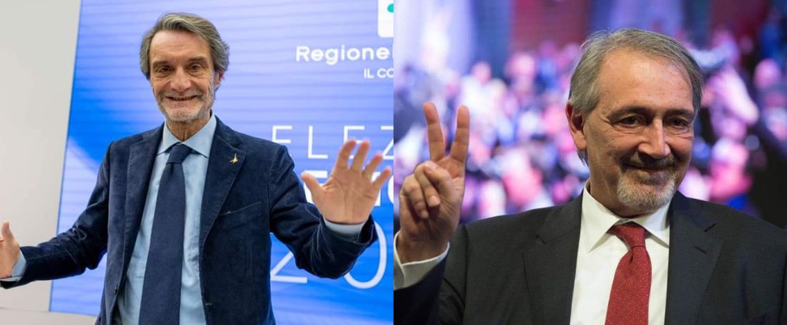 Regionali Lombardia e Lazio, il centrodestra vince in entrambe le regioni