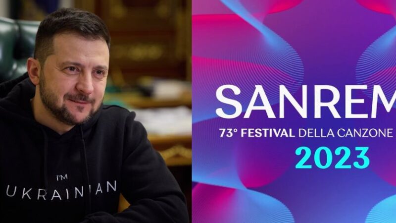 Zelensky a Sanremo, prevista una manifestazione pacifista. Si temono infiltrazioni anarchiche