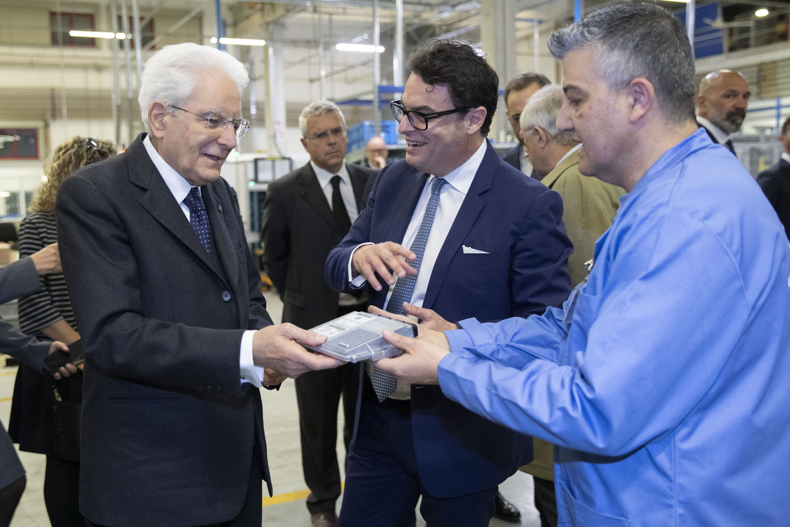 Primo maggio, Mattarella in visita al Distretto della Meccatronica di Reggio Emilia