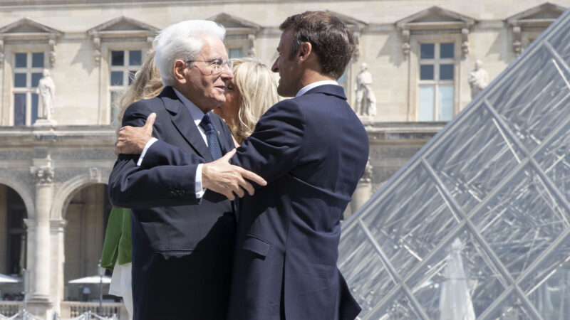 Il Presidente della Repubblica Sergio Mattarella è a Parigi