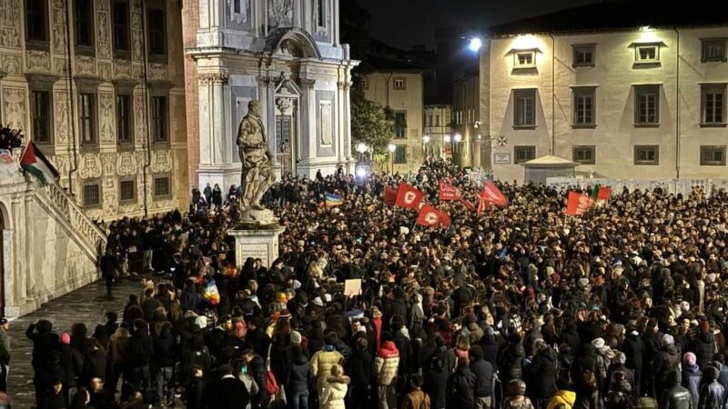 Pisa, i docenti sulle manifestazioni studentesche: “un’inaudita violenza”